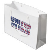United we stand groot cadeauzakje (Achterkant Gekanteld)