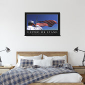 United we stand: Inspirerend prijsopgave Canvas Afdruk (Insitu (Slaapkamer))
