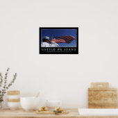 United we stand: Inspirerend prijsopgave Poster (Keuken)