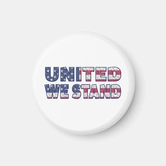 United we stand magneet (Voorkant)