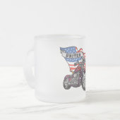 United We stand Matglas Koffiemok (Voorkant links)