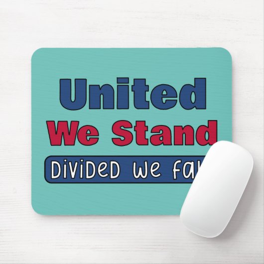 United We stand Muismat (Met muis)