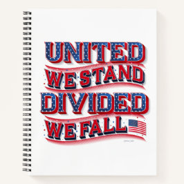 United We stand, opgedeeld We Herfst Sketchbook Notitieboek