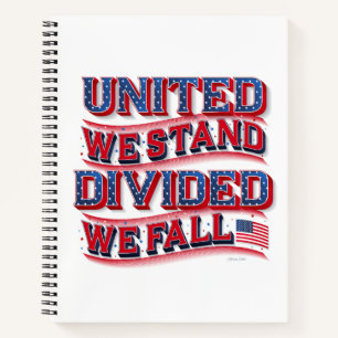 United We stand, opgedeeld We Herfst Sketchbook Notitieboek