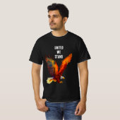 United We Stand Patriotic Eagle T-shirt (Voorkant volledig)