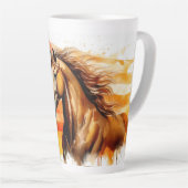 United We Stand Patriotic Horse Latte Mok (Rechterhoek)