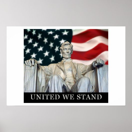 United We stand Poster (Voorkant)