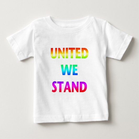 United we stand regenboog (Voorkant)