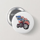 United We stand Ronde Button 5,7 Cm (Voorkant /achterkant)