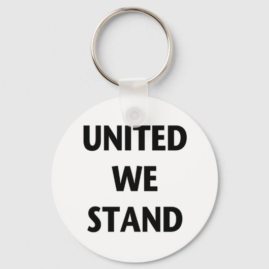United We stand Sleutelhanger (Voorkant)
