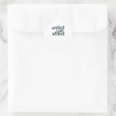 United We stand Sticker (Tas)