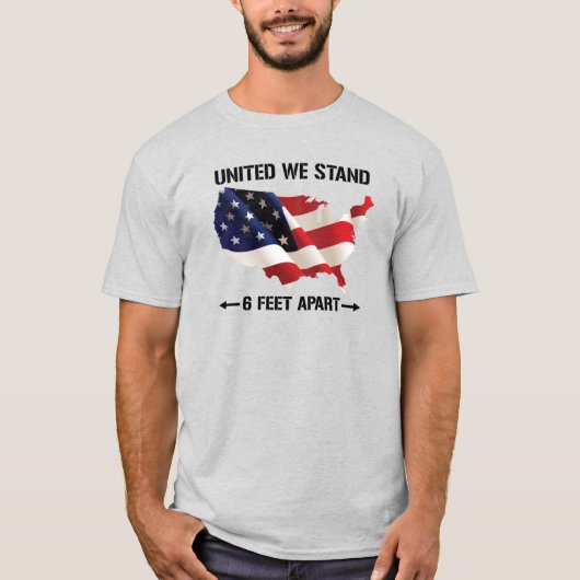 United We stand T-Shirt (Voorkant)