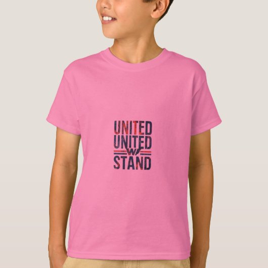 United We stand T-shirt (Voorkant)