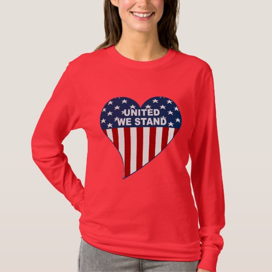 United We stand T-shirt (Voorkant)