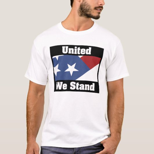 United We stand t-shirt (Voorkant)