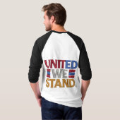 United We stand T-shirt (Achterkant volledig)