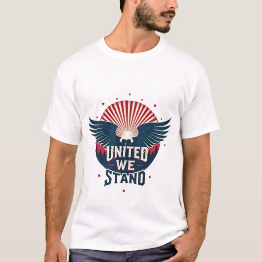 United We stand T-shirt (Voorkant)