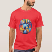 United We stand T-shirt (Voorkant)