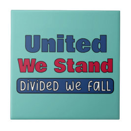 United We stand Tegeltje