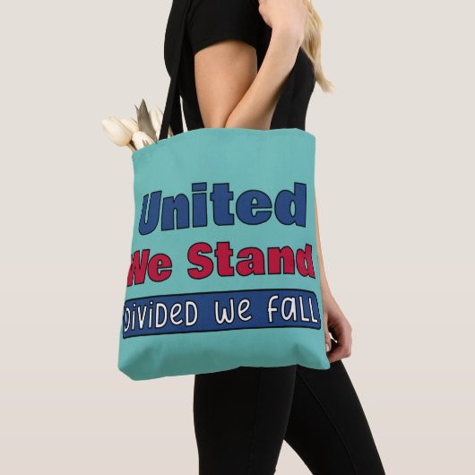 United We stand Tote Bag (Dichtbij)