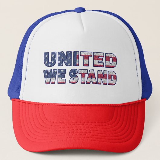 United We stand Trucker Pet (Voorkant)