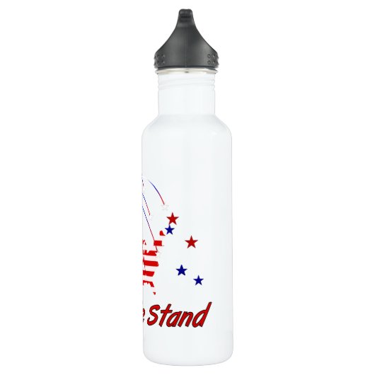 United We stand Waterfles (Rechts)