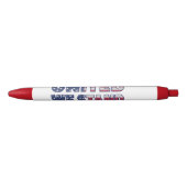 United We stand Zwarte Inkt Pen (Voorkant)
