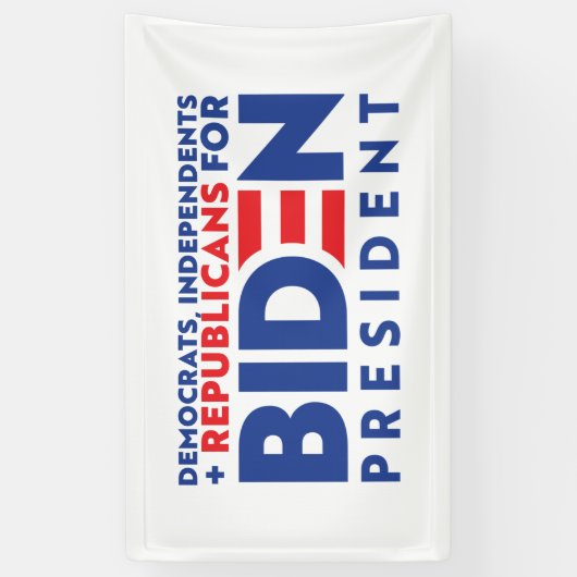 United with Biden Banner (Verticaal)