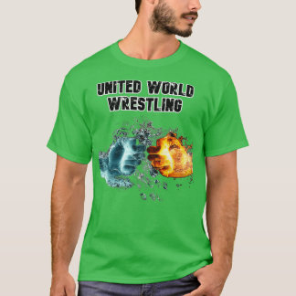 United World Wrestling Design T-shirt