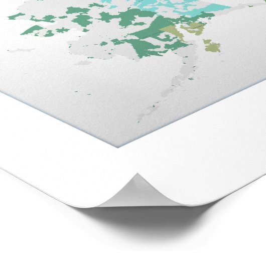 United Zipcodes of Craigslist Poster (Hoek)