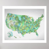 United Zipcodes of Craigslist Poster (Voorkant)