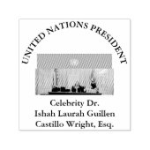 #UNITEDNATIONSPRESIDENT DR. #LAURAHCASTILLOS ESQ.  ZELFINKTENDE STEMPEL (Design)
