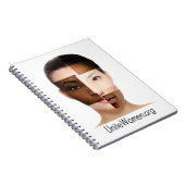 UniteWomen.org-laptop Notitieboek (Rechterzijde)