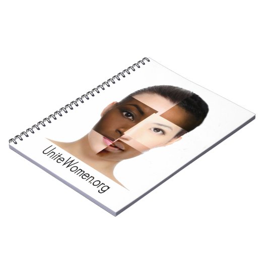 UniteWomen.org-laptop Notitieboek (Linkerzijde)