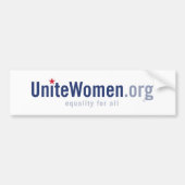 UniteWomen.org Logo Bumpersticker (Voorkant)