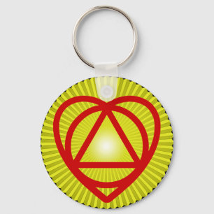 unitheïstische logo sunburst sleutelhanger