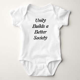 Unity bouwt een betere samenleving T-shirts