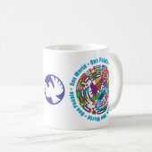 Unity Brew Coffee Mok voor vrede (Voorkant rechts)
