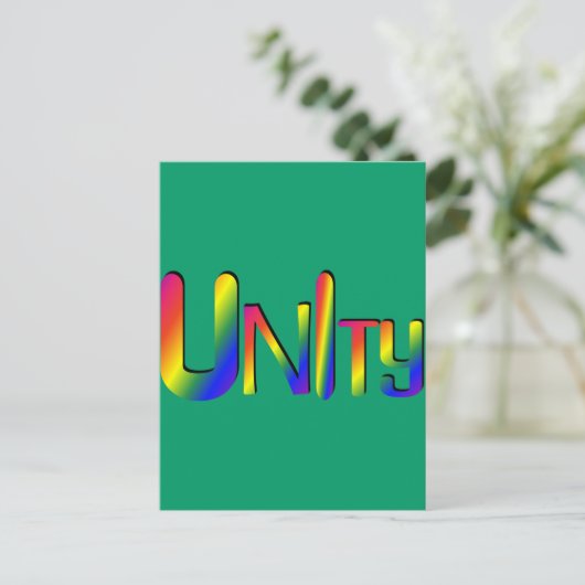 UNIty Briefkaart (Staand voorkant)