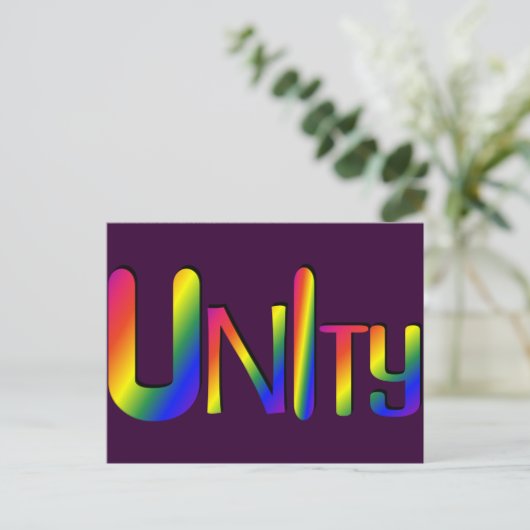 UNIty Briefkaart (Staand voorkant)