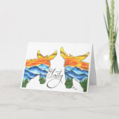 Unity Canyon Mules van Sherry Jarvis Folded Kaart (Voorkant)