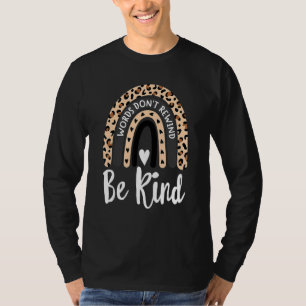 UNITY DAG Oranje Anti Pesten Vintage Wees Aardig J T-shirt