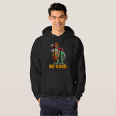 Unity Day Dinosaur T Rex Be Kind Anti Bullying Tod Hoodie (Voorkant volledig)