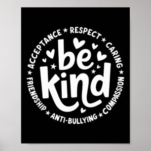 Unity Day Geen Pesten Oranje Anti Pesten Leraar Poster