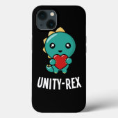 Unity Day Kind Dinosaurus TRex UnityRex Anti Bully Case-Mate iPhone Case (Achterkant)