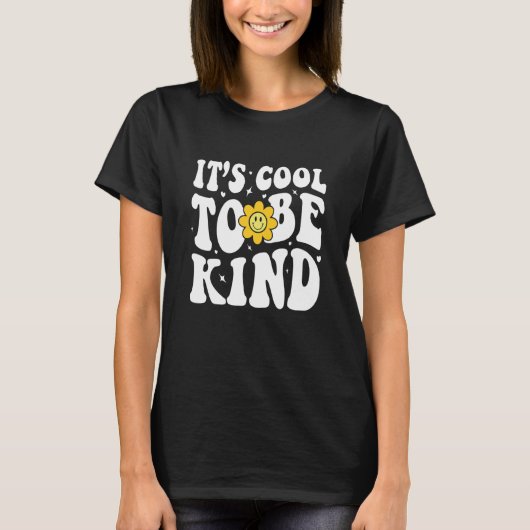 Unity Day   Orange 2022 Kindness Groovy Anti bully T-shirt (Voorkant)