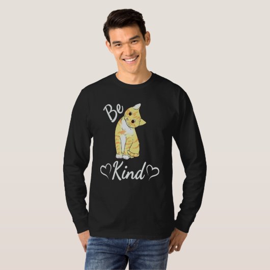Unity Day Orange Cat Anti Bullying Be Kind T-shirt (Voorkant volledig)