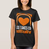 Unity Day Orange Kindness Takes Courage End Bullyi T-shirt (Voorkant)