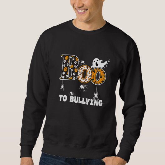 UNITY DAY Orange Tee Anti Bullying Be kind Boo To  Trui (Voorkant)