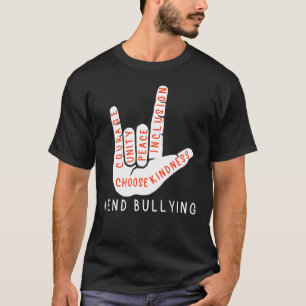 Unity Day Oranje 2021 Anti Bullying Love Sign Lang T-shirt